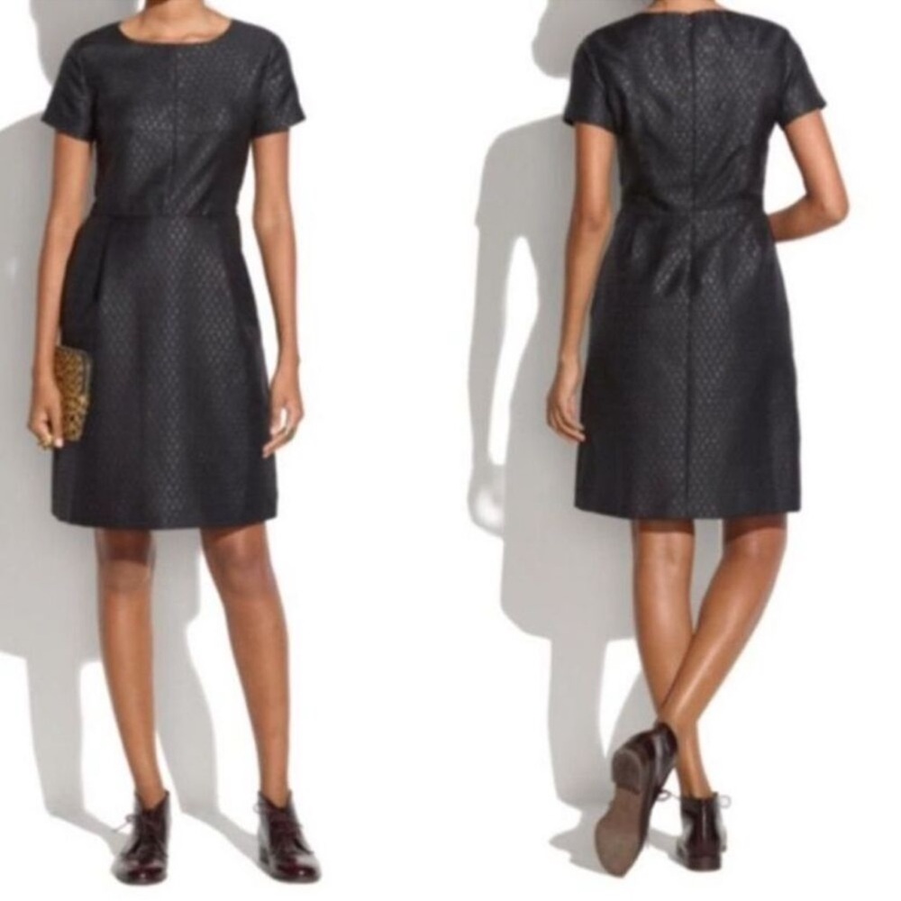 ✨ Madewell Jacquard Brocade Tailored Mini Dress– Size 10 ✨